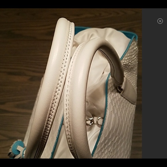 🆕LISTING RARE 💥COACH White Python Bag - Picture 4 of 8